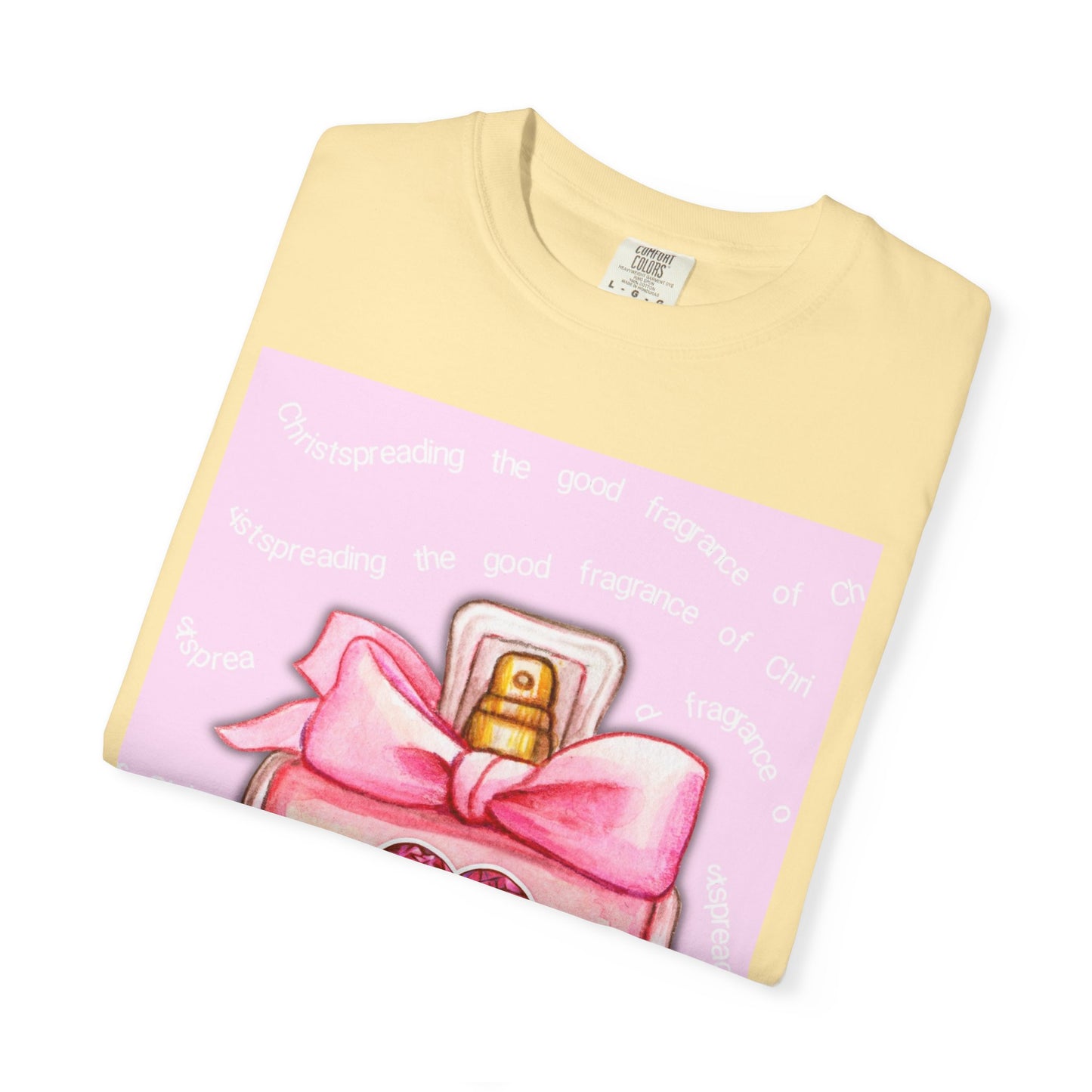 "Sweet Fragrance" Garment-Dyed T-Shirt – Christian Feminine Aesthetic Tee