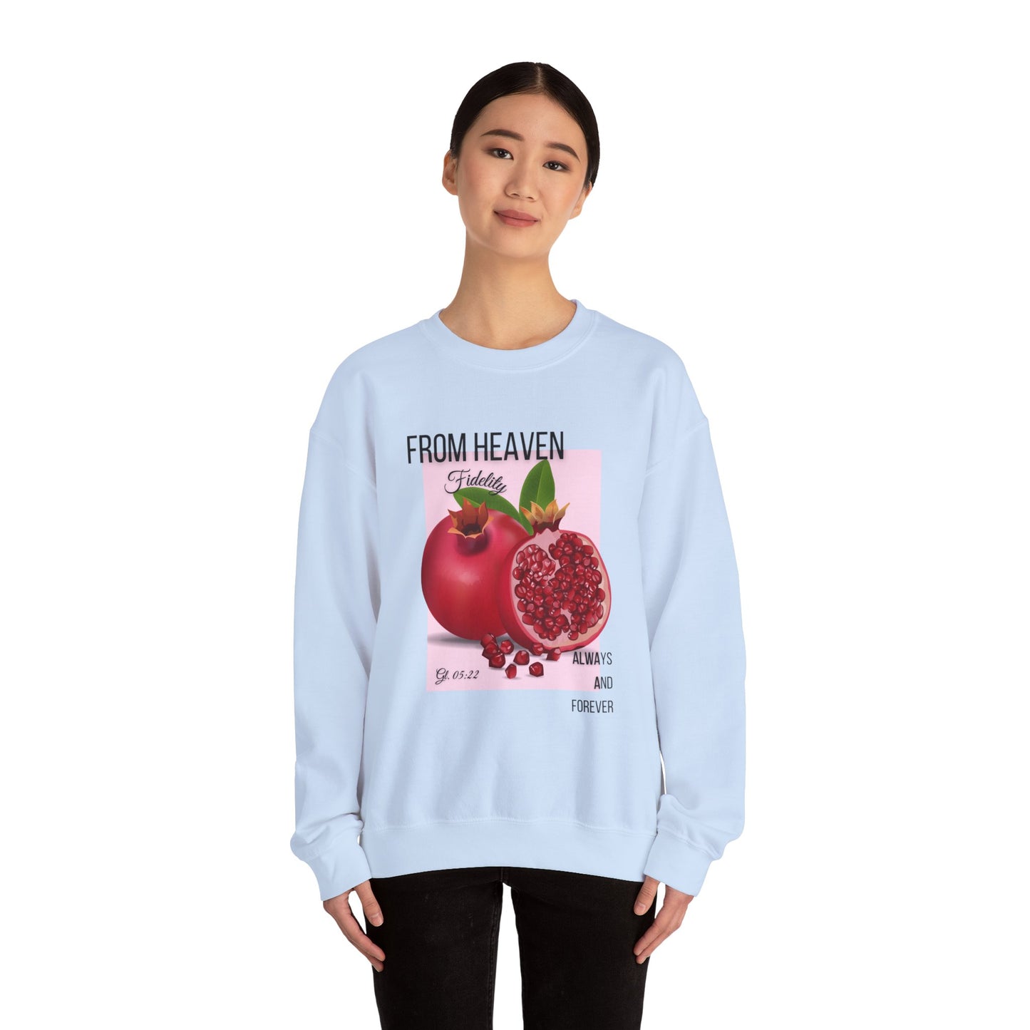 🍎 Sweatshirt Pomegranate – Sweet Fruit Collection 🍎
