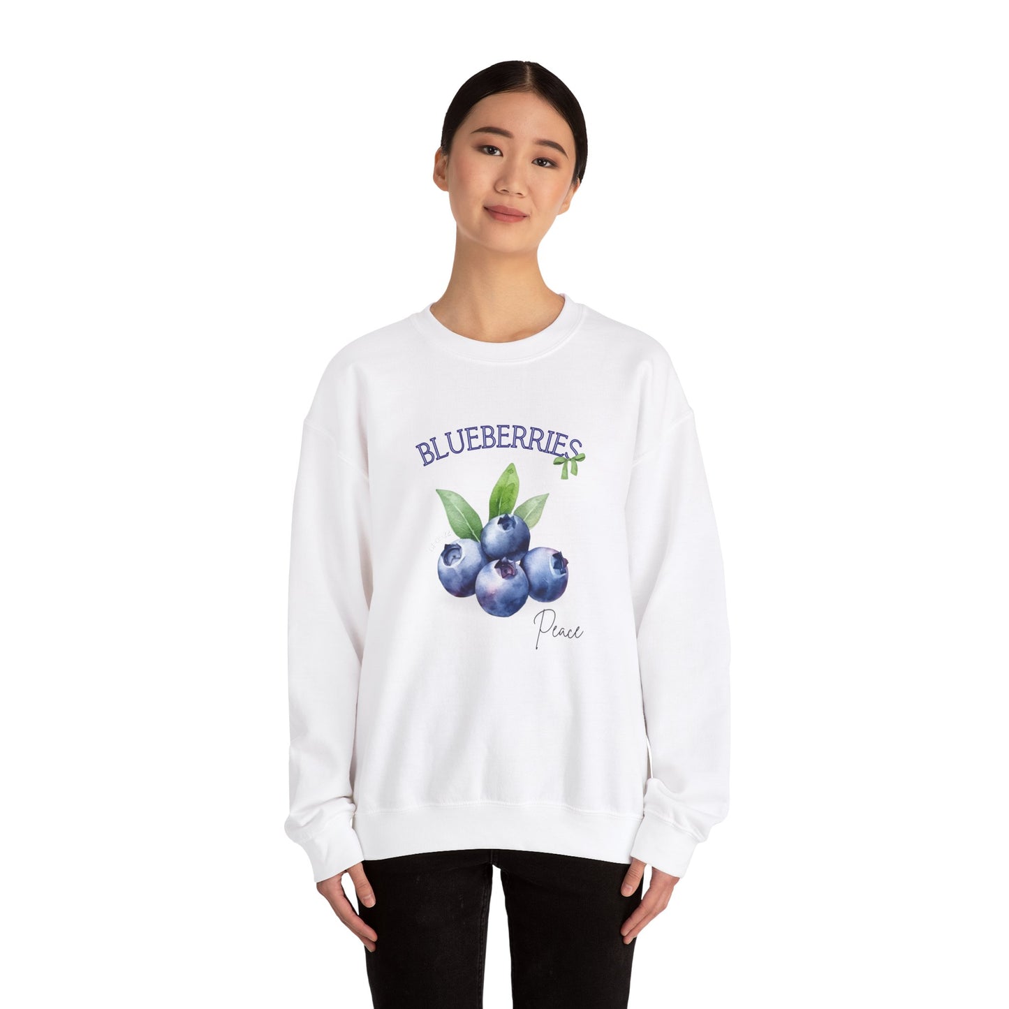 🍇 Blueberries Sweatshirt - Sweet Fruit Collection 🍇