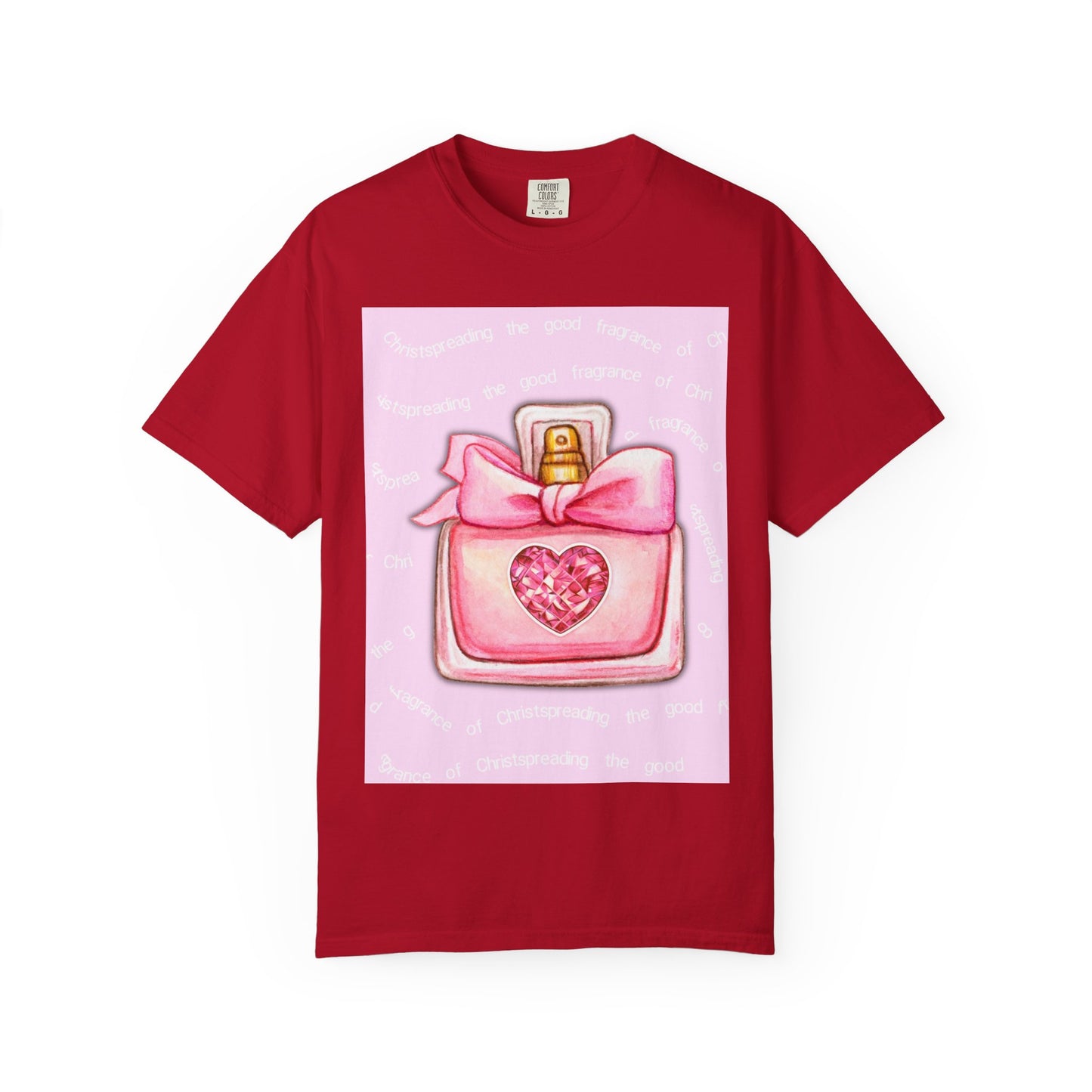 "Sweet Fragrance" Garment-Dyed T-Shirt – Christian Feminine Aesthetic Tee