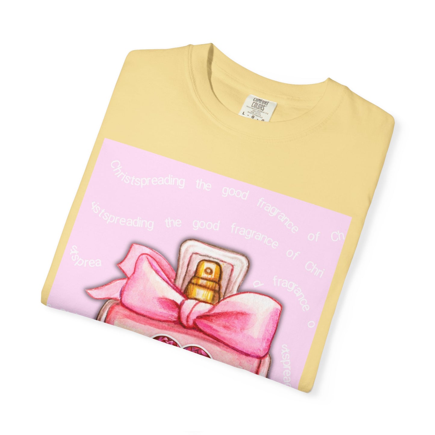 "Sweet Fragrance" Garment-Dyed T-Shirt – Christian Feminine Aesthetic Tee