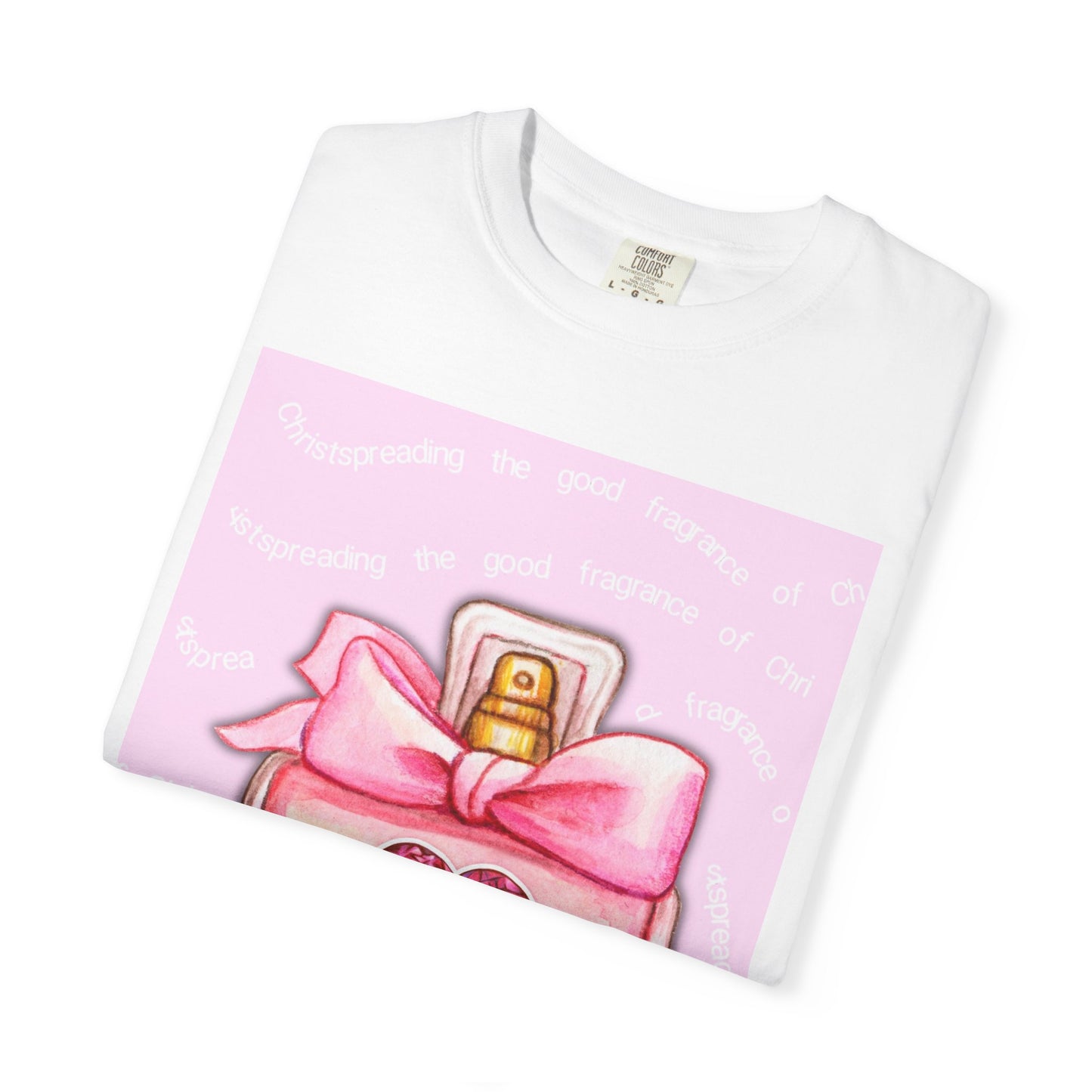 "Sweet Fragrance" Garment-Dyed T-Shirt – Christian Feminine Aesthetic Tee
