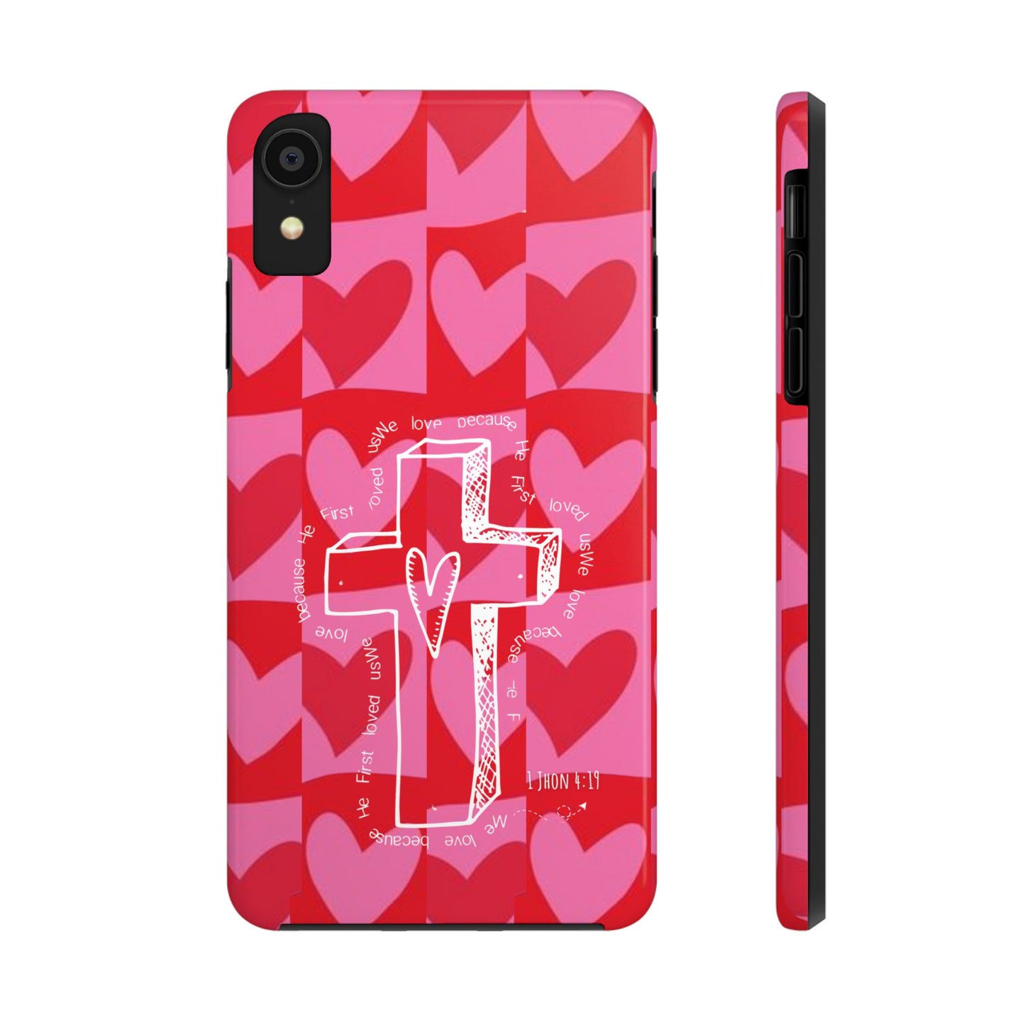 Phone Case - Faith-Filled Valentine's Day Collection Inspired by 1 John 4:19