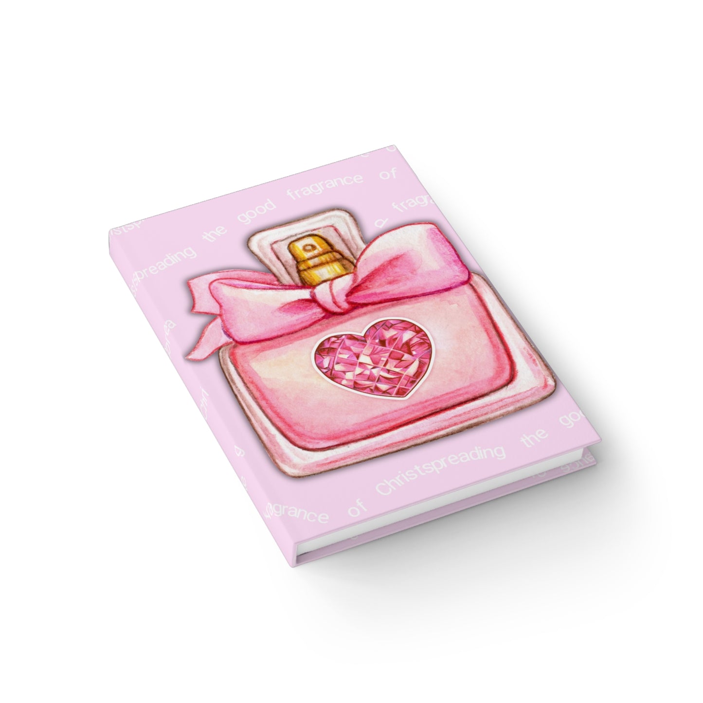 Pink Perfume Journal - 'Good Fragrance' Design for Notetaking & Reflection