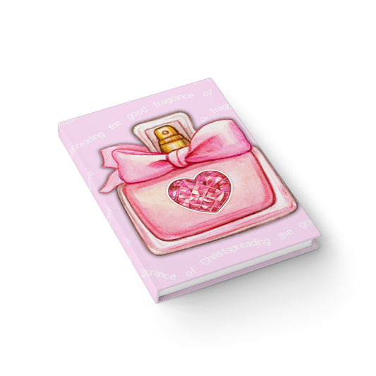 Pink Perfume Journal - 'Good Fragrance' Design for Notetaking & Reflection