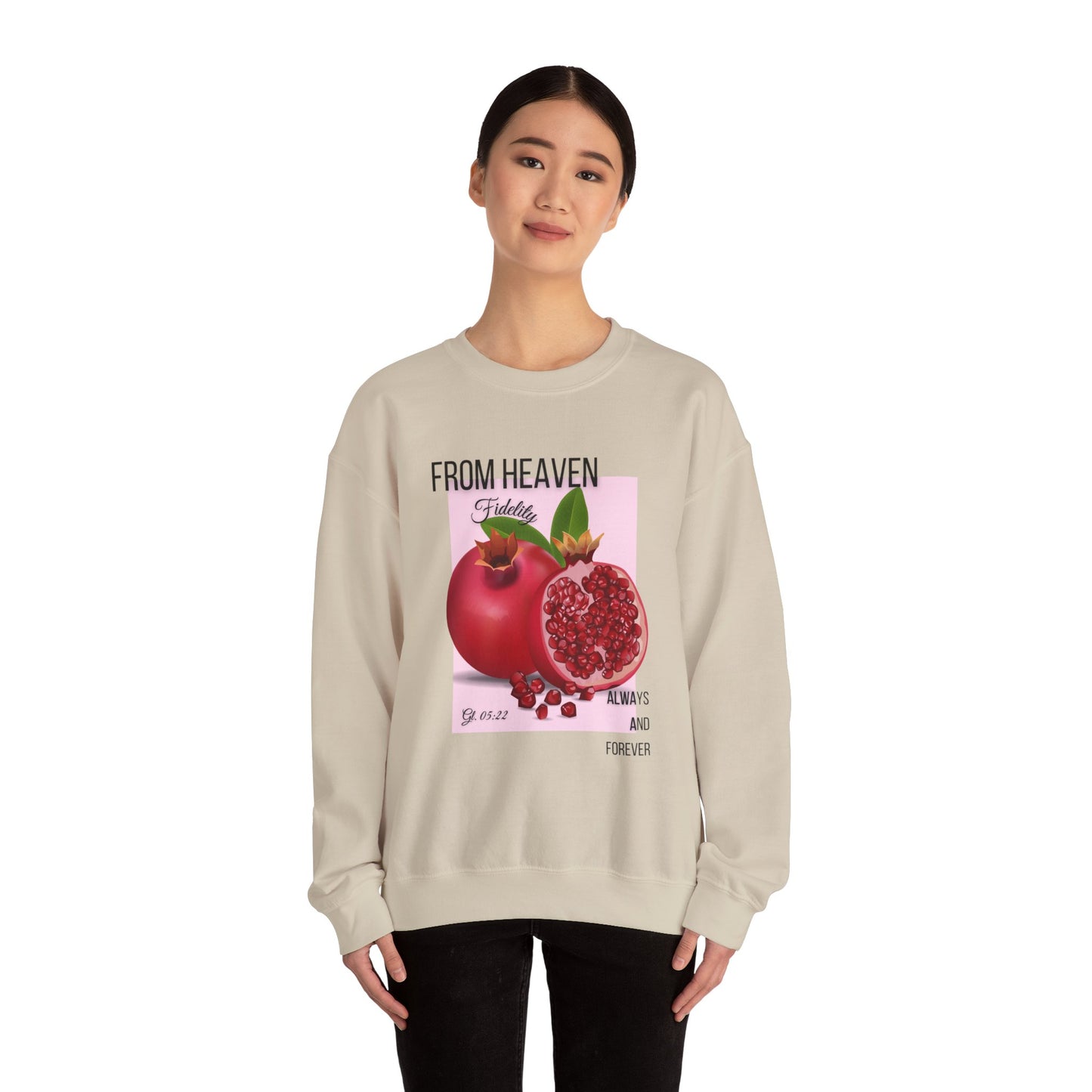 🍎 Sweatshirt Pomegranate – Sweet Fruit Collection 🍎
