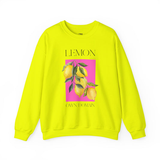 Sweatshirt Lemon – Sweet Fruit Collection 🍋