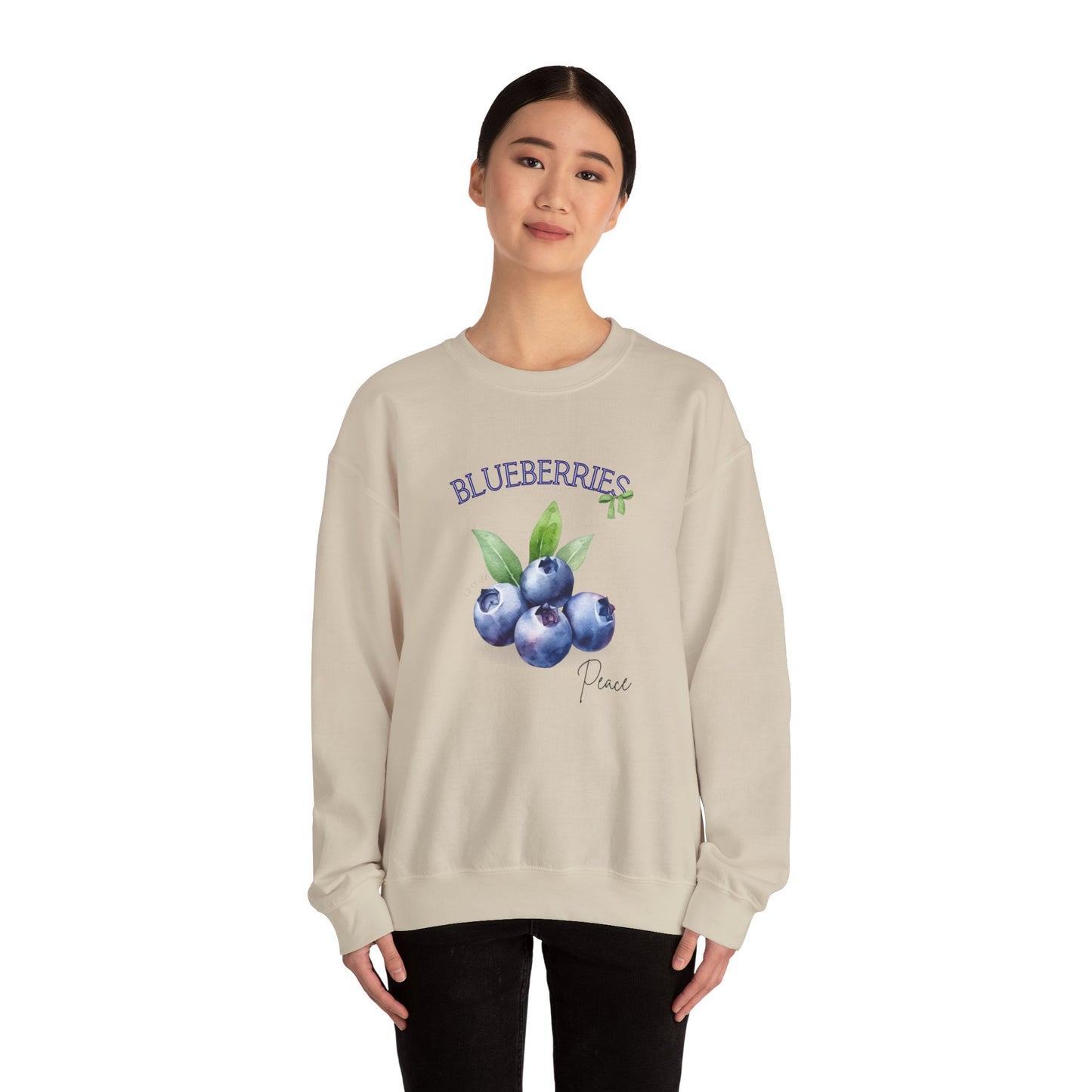 🍇 Blueberries Sweatshirt - Sweet Fruit Collection 🍇