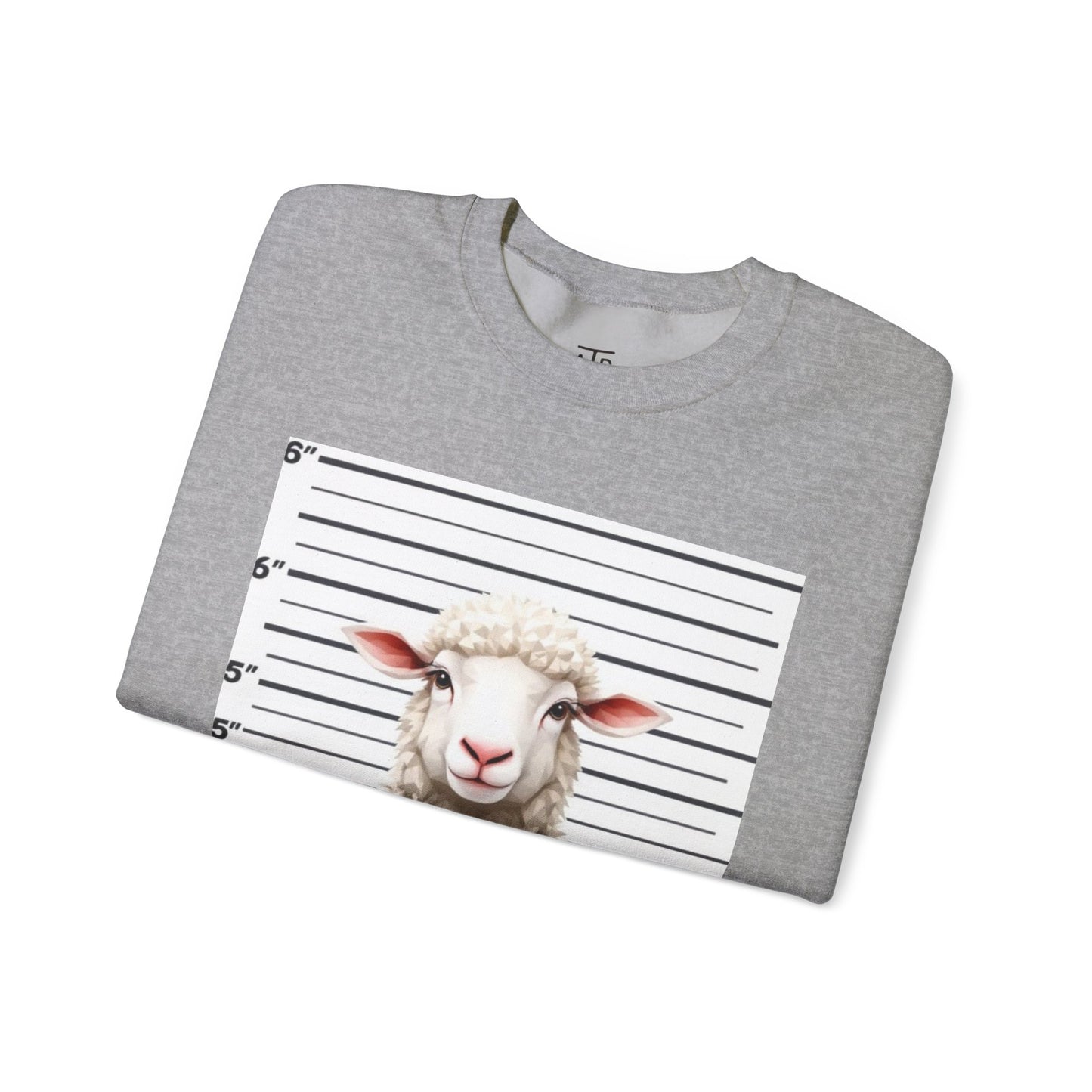 Found – Heavy Blend Christian Crewneck Sweatshirt | Faith-Inspired Clothing