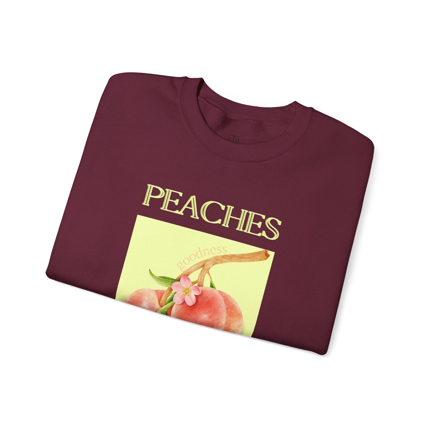 🍑 Sweatshirt Peaches – Sweet Fruit Collection 🍑