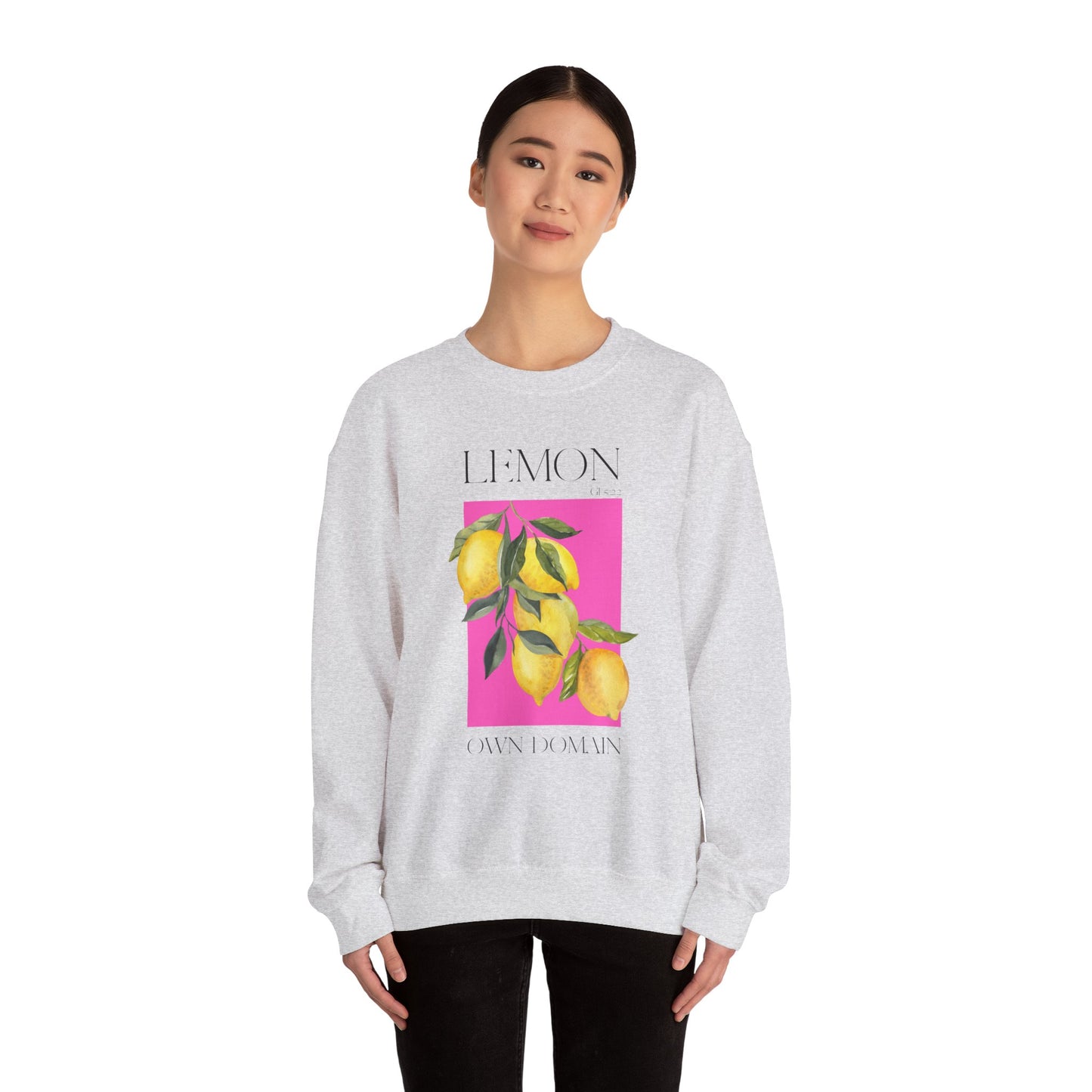 Sweatshirt Lemon – Sweet Fruit Collection 🍋