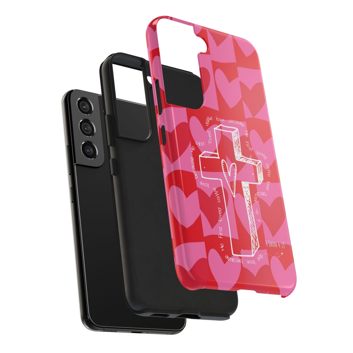 Phone Case - Faith-Filled Valentine's Day Collection Inspired by 1 John 4:19