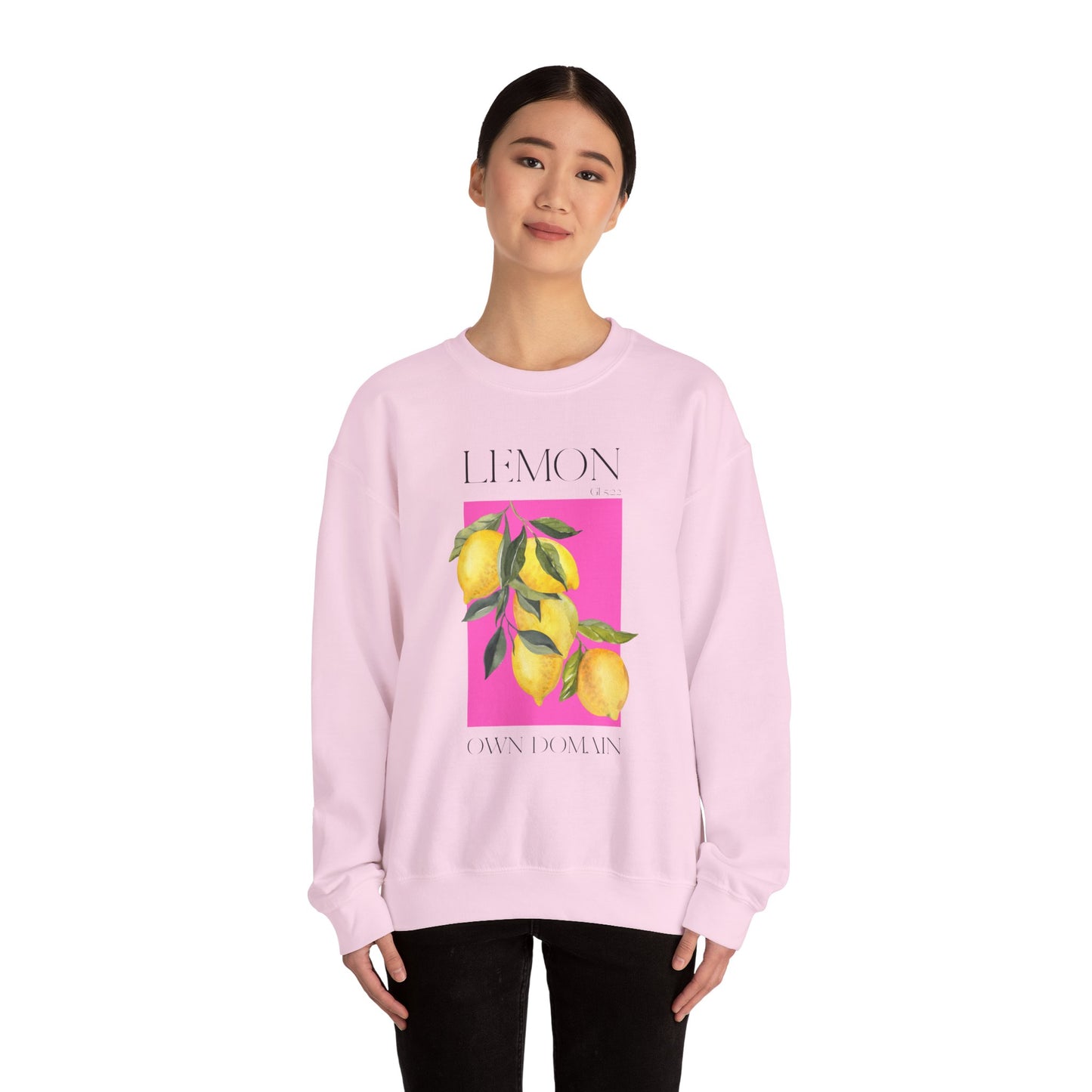Sweatshirt Lemon – Sweet Fruit Collection 🍋