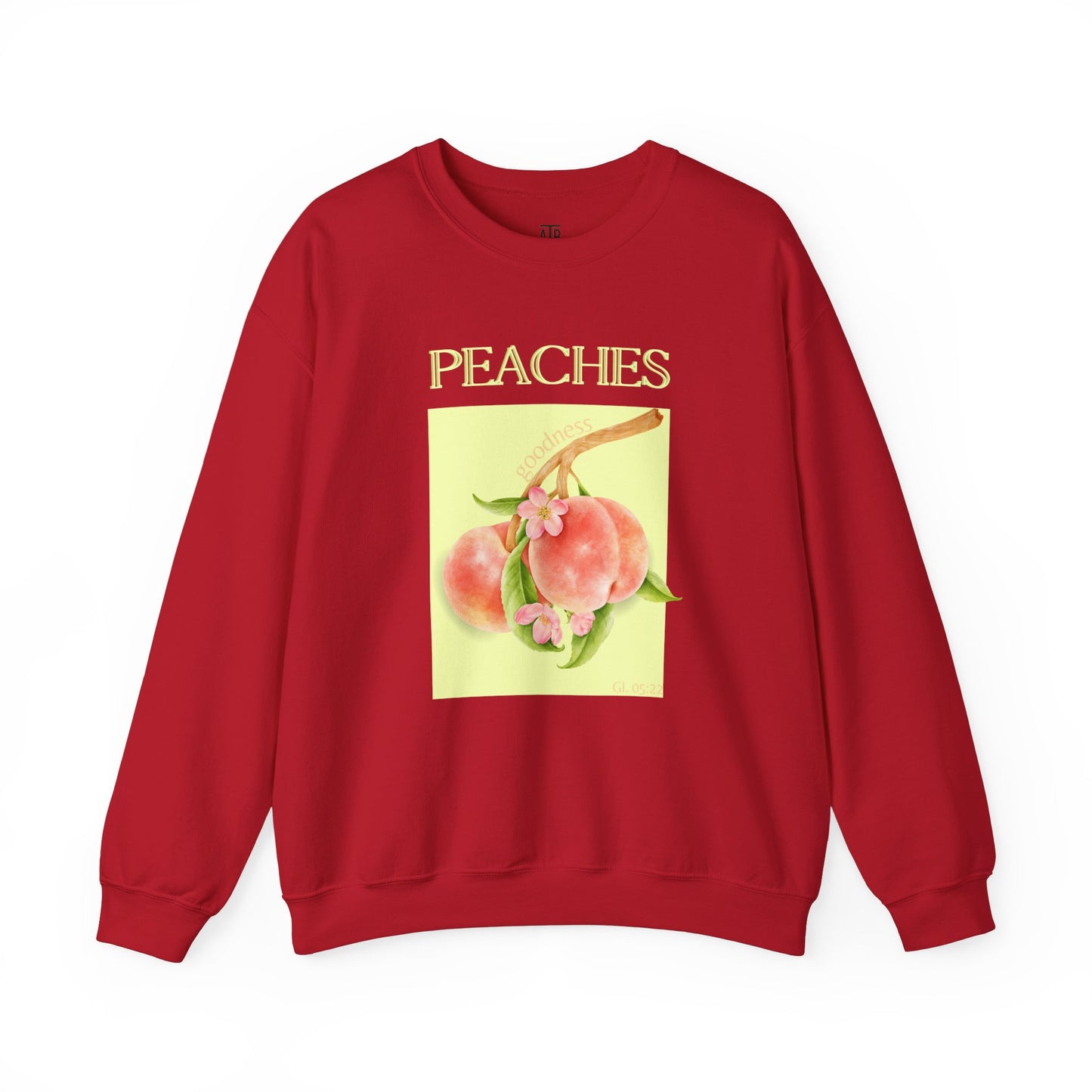 🍑 Sweatshirt Peaches – Sweet Fruit Collection 🍑