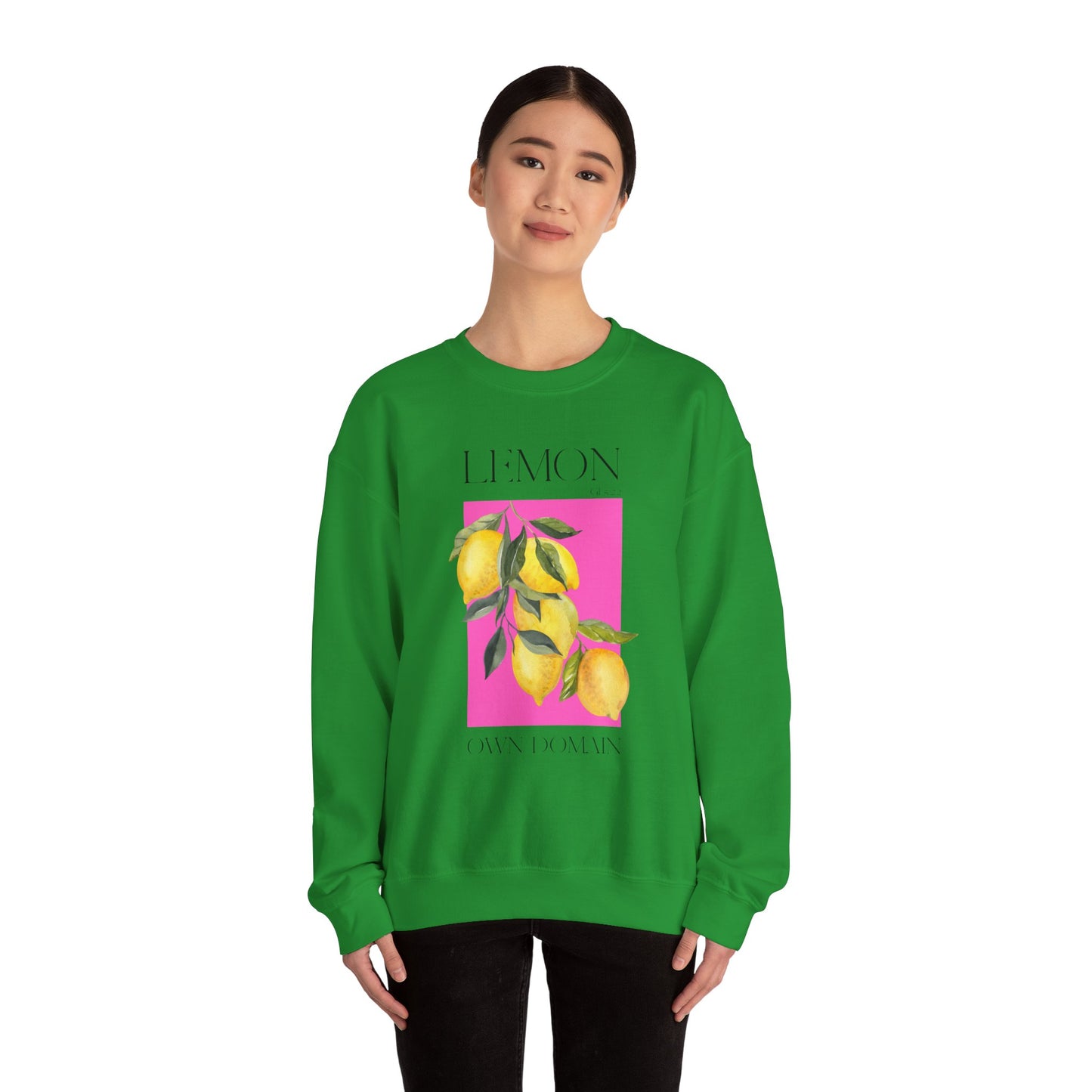 Sweatshirt Lemon – Sweet Fruit Collection 🍋
