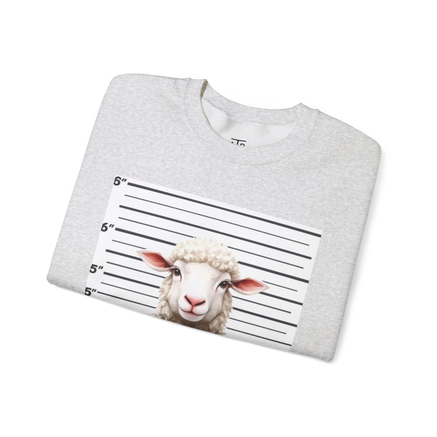 Found – Heavy Blend Christian Crewneck Sweatshirt | Faith-Inspired Clothing